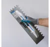 Troffel Kubala roestvrij staal - halfronde tand - 480 x 130 Productafbeelding-voorbeeld 2