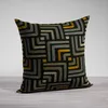 Kissen von Lysel® - orange-grau Sanzana 48x48cm, Produktbild-Vorschau 1