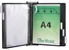 DJOIS Wandelement A4 Metall gr mit 10 Sichttafeln A4 Produktbild-Vorschau 1