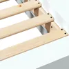 vidaXL Bettgestell Weiß 120x200 cm Holzwerkstoff Produktbild-Vorschau 8
