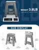 Tritthocker Klappbar Klapphocker Faltbar Höhe 46cm für Produktbild-Vorschau 4