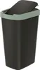 Poubelle 45l avec couvercle KEDEN COMPACTA Q noir avec bord Voir les images du produit 5