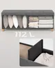 SONGMICS Sitzhocker, 112L, klappbare Sitztruhe, Produktbild-Vorschau 2