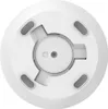 The underside of a white smart camera. Voir les images du produit