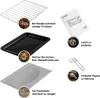 WOLTU Mini Backofen 28 L,1600 W, 100-230 °C,  0-60 Min, 3 Produktbild-Vorschau 5