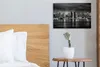 MuchoWow® - Leinwandbilder - New York - Sturm - Schwarz - Produktbild-Vorschau 4
