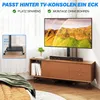5Rcom TV-Ständer mit Rollen und Holzablage Geeignet für Produktbild-Vorschau 4