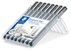 Staedtler pigment liner 308, Czarny, Czarny, Okrągły, Tusz Podgląd zdjęcia produktu 5