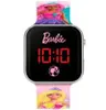 A Barbie-themed digital watch with a pink band and a black screen displaying the time. Anteprima dell’immagine prodotto