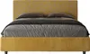 ITYHOME - Gepolstertes Bett mit Lattenrost 160x200 mit Produktbild-Vorschau 1