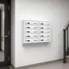 Brievenbus voor appartementen met 10 compartimenten, grijs Productafbeelding-voorbeeld 8