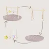 Lionelo Anis Set Baby-Gym in legno con tappetino – Anteprima dell’immagine prodotto 9