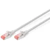 DIGITUS Patchkabel Cat6  S/FTP 2xRJ45  1.0m grau Produktbild-Vorschau 3