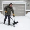 COSTWAY sneeuwschuiver met verstevigingshandvat, 135 cm Productafbeelding-voorbeeld 2