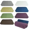Tischset blau 35x50 cm Leinenoptik Stoff Platzset Produktbild-Vorschau 4