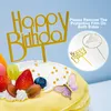 22-teiliges Tortendeko Geburtstag Set Schmetterlinge Torte Produktbild-Vorschau 8