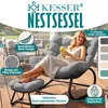 KESSER® Schaukelstuhl für drinnen & draußen mit Fußstütze Produktbild-Vorschau 2