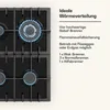 Klarstein Victoria - Gaskochfeld Gasherd, Einbau, Produktbild-Vorschau 5