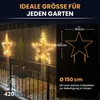 Gartenstern LED Ø 150 cm mit Erdspieß – Außen-Dekoleuchte : Produktbild-Vorschau 7