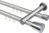 Interdeco Innenlaufstange / Gardinenstange mit Innenlauf Produktbild-Vorschau 1