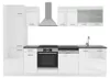 Küchenzeile Vicco R-Line Weiß Hochglanz/Weiß 300 cm , AP Produktbild-Vorschau 1