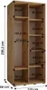 A diagram showing the dimensions of a wardrobe. Produktbild-Vorschau