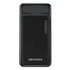 A black Awei power bank is shown against a white background. Náhled obrázku produktu