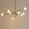 KOSILUM - Hängeleuchte, Metall und Glas - Schwarz - Rodia Produktbild-Vorschau 2