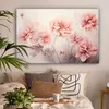 MuchoWow® - Leinwandbilder - Blumen - Rosa - Kunst - Produktbild-Vorschau 2