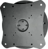 A close-up, top-down view of a black VESA mount bracket for a flat-screen TV. Anteprima dell’immagine prodotto