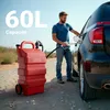 Wiltec Station de ravitaillement mobile 43x26x85cm Caddy Voir les images du produit 2