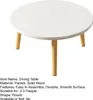 Esstisch mit massivem Holz Bein wasserdicht Nordic Style Produktbild-Vorschau 11