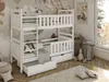 MIRJAN24 Etagenbett mit Stauraum Monika, Jugendbett mit Produktbild-Vorschau 4
