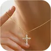 Dochais gouden ketting voor dames, 14K verguld zilver, Productafbeelding-voorbeeld 1