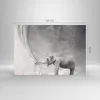 Bilder auf glas - Elefant Vorhang Abstraktion Phantasie - Produktbild-Vorschau 3