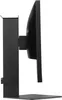 Side view of a black computer monitor on a stand. Podgląd zdjęcia produktu