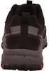 The back view of a black and gray Skechers Hillcrest sneaker. Produktbild-Vorschau
