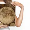 Obrázek starý svět mapa historie geografie 3D Imitace pro Náhled obrázku produktu 4