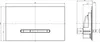 V&B Betätigungsplatte ViConnect E300 253x145x20mm we Produktbild-Vorschau 6