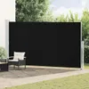 vidaXL Boční výsuvná markýza 200x500 cm černá Náhled obrázku produktu 2