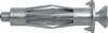 A single metal drywall anchor with a screw mechanism. Produktbild-Vorschau