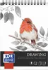 Oxford Art Spiral-Zeichenblock "Drawing" DIN A4 160 g/qm 50 Produktbild-Vorschau 1