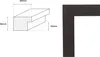 RAWWEST.BIS Holz Bilderrahmen 35x100 cm Plexiglas Poster Produktbild-Vorschau 4