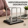 Newton Pendel Kugelstoßpendel Deko Stressabbau Büro Design Produktbild-Vorschau 4