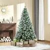 HOMCOM Künstlicher Weihnachtsbaum, 180 cm Christbaum mit Produktbild-Vorschau 2