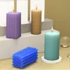 6er Set Silikon Kerzenform DIY, 3D Silikon Kerzen Gießform, Produktbild-Vorschau 4