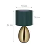 Relaxdays Nachttischlampe mit Touch, moderne Tischlampe, Produktbild-Vorschau 4