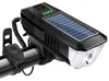 Luce LED da bicicletta a energia solare con campanello, 120 Anteprima dell’immagine prodotto 4