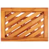 vidaXL Beistelltisch Akazienholz Massiv 45 x 33 x 45 cm Produktbild-Vorschau 3