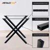 MetaloPro Gambe per tavolo Belaga Lite – 2 gambe metalliche Anteprima dell’immagine prodotto 3